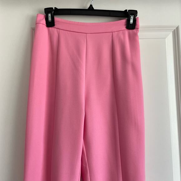 Do+Be Pink Slit Hem Flare Leg Barbiecore Pant Size S - Picture 3 of 12